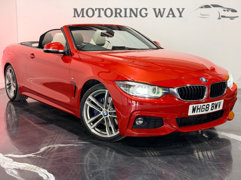 2018 BMW 4 Series 2.0 420d M Sport Convertible 2dr Diesel Auto Euro 6 s/s 190 ps